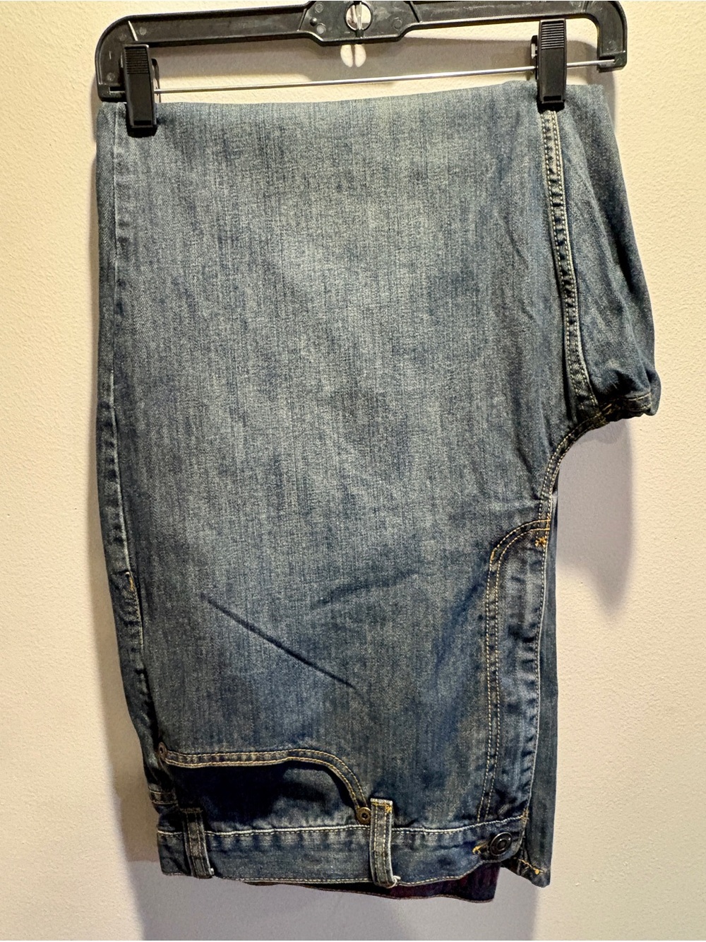 True Nation Men’s Jeans 42x32 Relaxed Fit Straight Leg Blue Denim Big & Tall